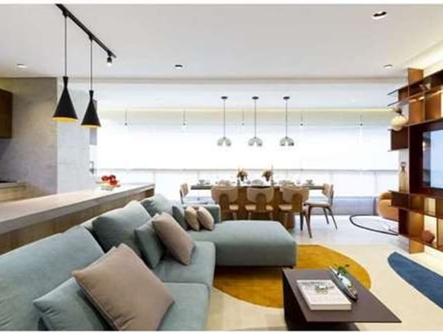 Foto do Apartamento - Apartamento tipo para venda em Indianópolis com 3 quartos, sendo 3 suítes, 121m² | Correteria Imóveis