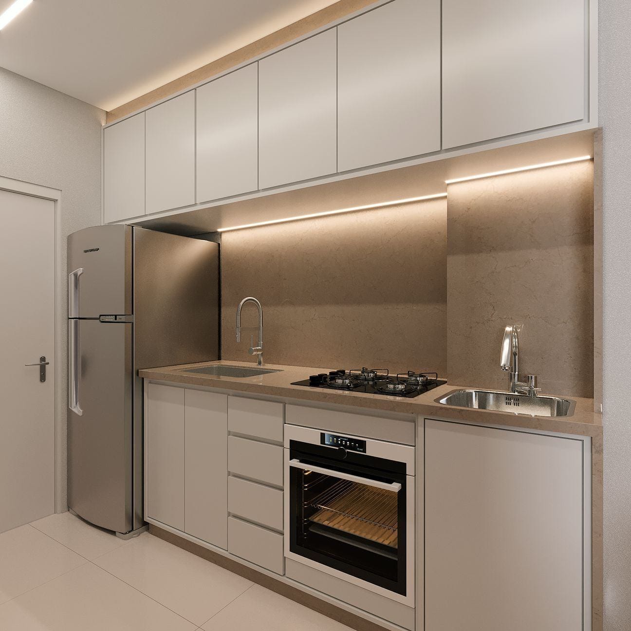 Perspectiva do Apartamento - Apartamento à venda, com 01 dormitório na  Pires do Rio, São Paulo, SP | PARCEIRO IMOVEIS LTDA