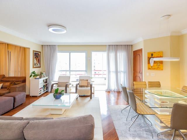 Apartamento com 154m² 3 quartos e 4 banheiros, à venda, no bairro Vila Mascote em São Paulo