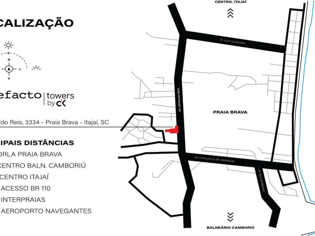 Foto do Apartamento - Apartamento à venda, Balneário Santa Clara, Itajaí, SC | Interpraias Imóveis