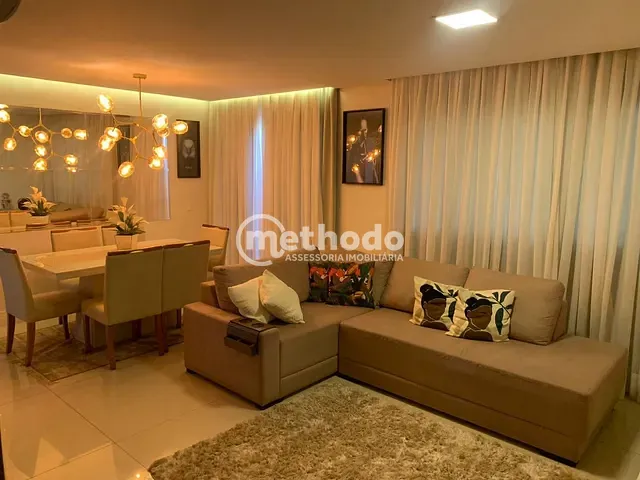 Apartamento com 132m² 3 quartos e 5 banheiros, à venda, no bairro Parque Prado em Campinas