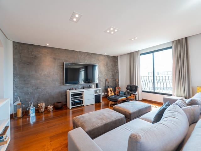 Apartamento com 285m² 4 quartos e 5 banheiros, à venda, no bairro Jardim Parque Morumbi em São Paulo