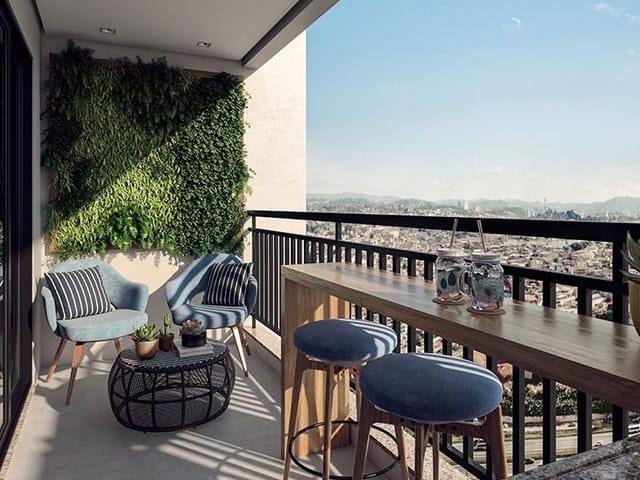 Apartamento com 51m² 2 quartos e 1 banheiro, à venda, no bairro São Pedro em Osasco