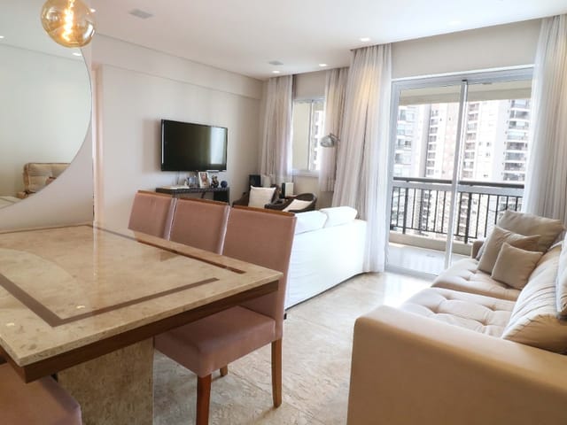 Apartamento com 96m² 3 quartos e 2 banheiros, à venda, no bairro Vila Andrade em São Paulo