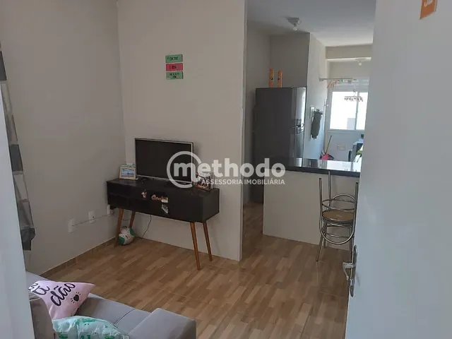 Apartamento com 42m² 2 quartos e 1 banheiro, à venda, no bairro Residencial Fazenda Lagoa em Campinas