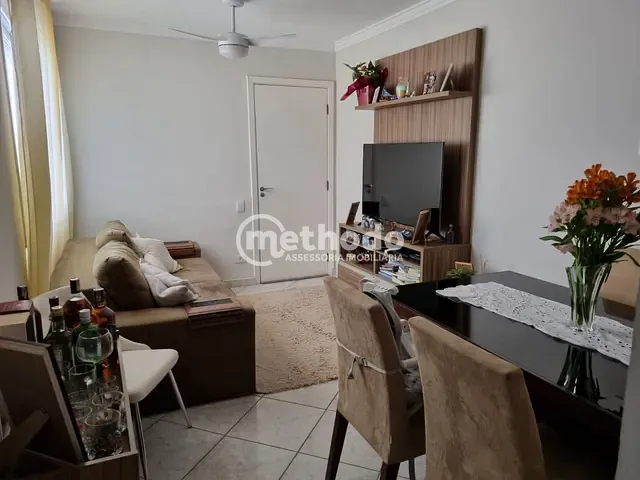 Apartamento com 54m² 2 quartos e 1 banheiro, à venda, no bairro Jardim das Oliveiras em Campinas