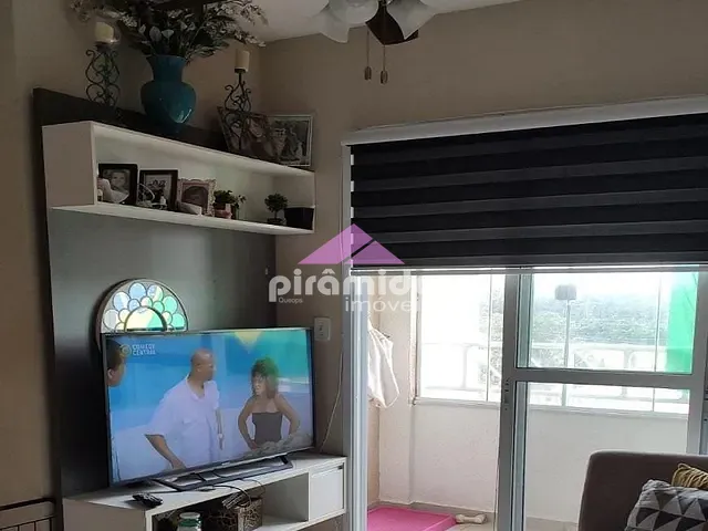Apartamento com 63m² 3 quartos e 2 banheiros, à venda, no bairro Vila Tatetuba em São José dos Campos