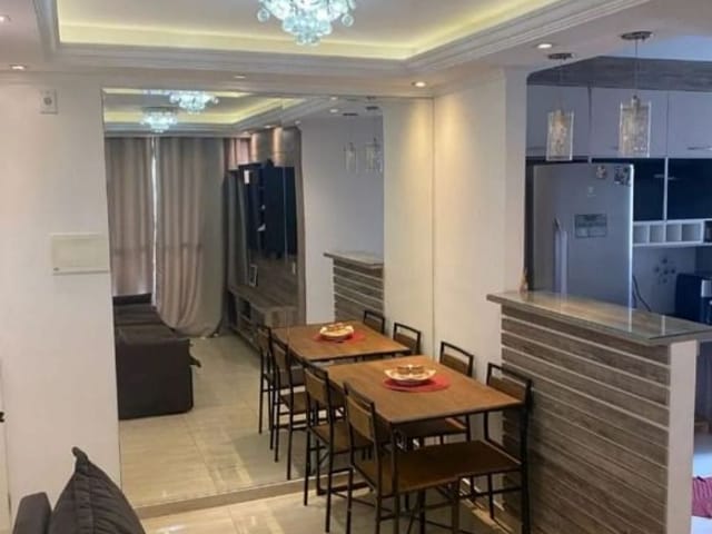 Foto do Apartamento - Apartamento Semi-Mobiliado com 2 dormitórios à venda, 48 m² por R$ 275.600 - Vila da Oportunidade - Carapicuíba/SP | Pitale Imóveis Ltda.