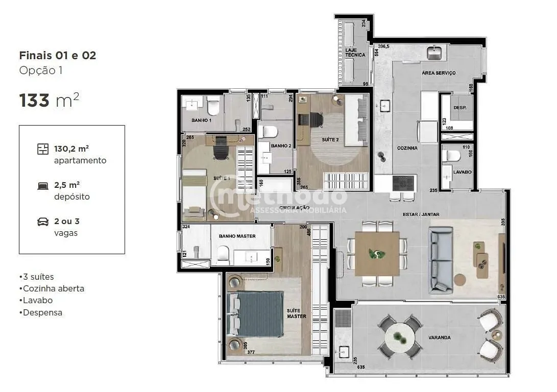 Apartamento, 3 quartos, 133 m² - Foto 18
