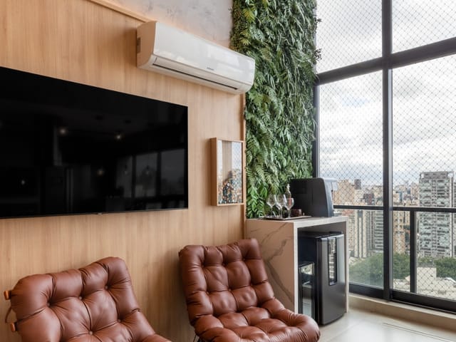 Foto do Apartamento - Apartamento à venda, Vila Olímpia, São Paulo, com 2 suites e 2 vagas | Vista Livre