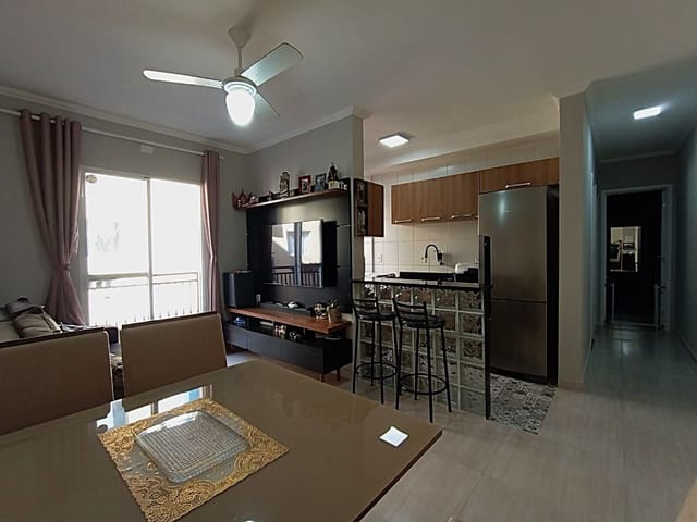 Apartamento com 52m² 2 quartos e 1 banheiro, à venda, no bairro Jardim Rio das Pedras em Cotia