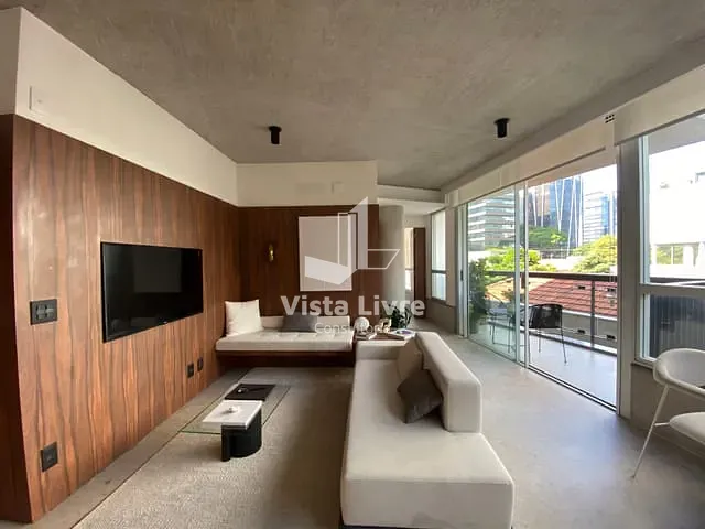 Apartamento com 63m² 1 quarto e 2 banheiros, à venda, no bairro Vila Olímpia em São Paulo