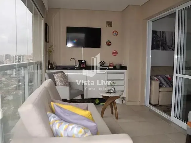 Apartamento com 70m² 2 quartos e 2 banheiros, à venda, no bairro Brooklin em São Paulo