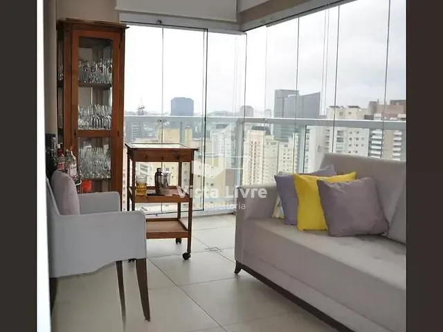 Apartamento com 70m² 2 quartos e 2 banheiros, à venda, no bairro Brooklin em São Paulo
