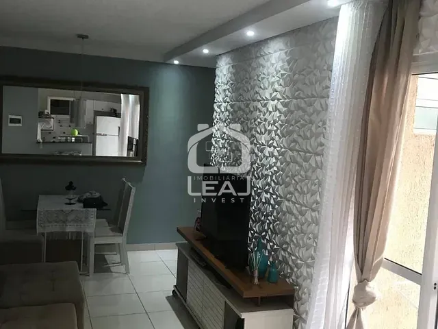 Apartamento com 66m² 2 quartos e 1 banheiro, à venda, no bairro Jardim Salete em Taboão da Serra
