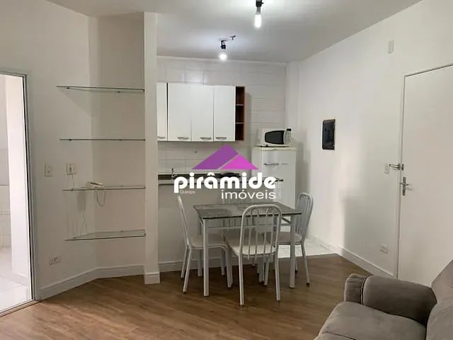 Apartamento com 50m² 1 quarto e 1 banheiro, para alugar, no bairro Jardim São Dimas em São José dos Campos