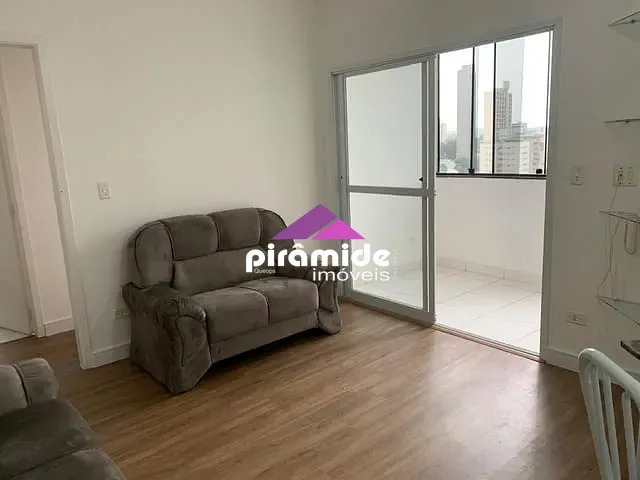 Apartamento com 50m² 1 quarto e 1 banheiro, para alugar, no bairro Jardim São Dimas em São José dos Campos