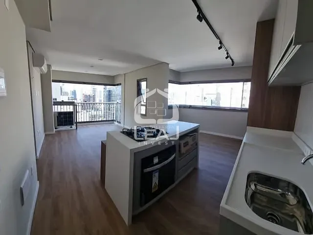 Apartamento com 70m² 2 quartos e 2 banheiros, para alugar, no bairro Indianópolis em São Paulo