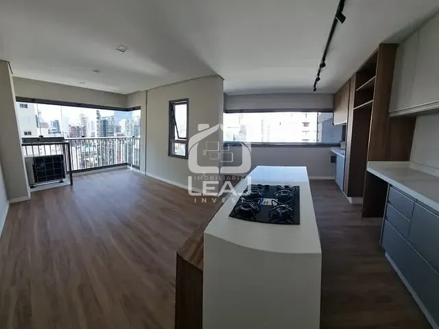 Apartamento com 70m² 2 quartos e 2 banheiros, para alugar, no bairro Indianópolis em São Paulo