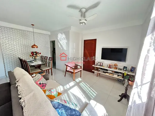 Apartamento com 90m² 3 quartos e 2 banheiros, à venda, no bairro Praia de Itapoã em Vila Velha
