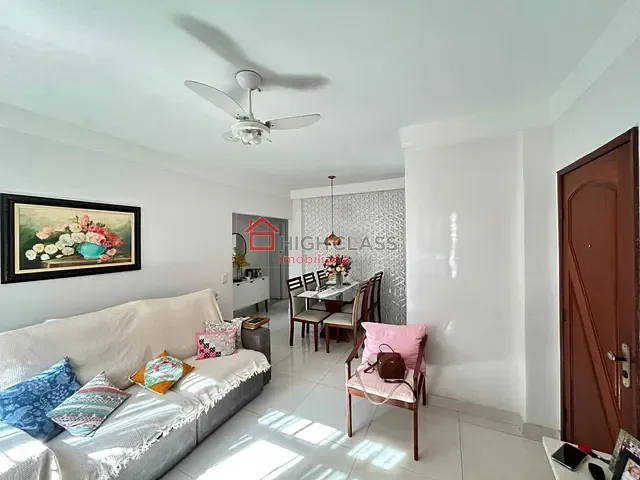 Apartamento com 90m² 3 quartos e 2 banheiros, à venda, no bairro Praia de Itapoã em Vila Velha