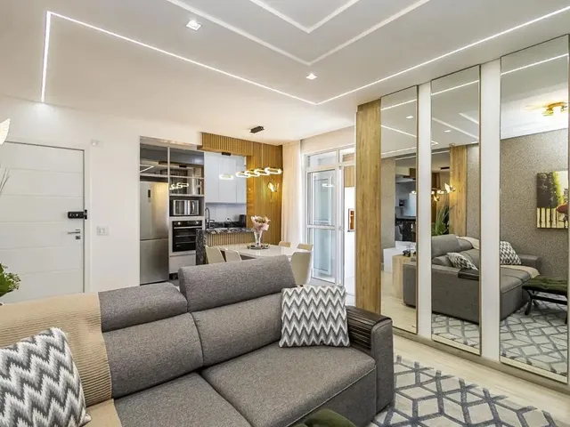 Apartamento 3 quartos e 2 banheiros, à venda, no bairro Mercês em Curitiba