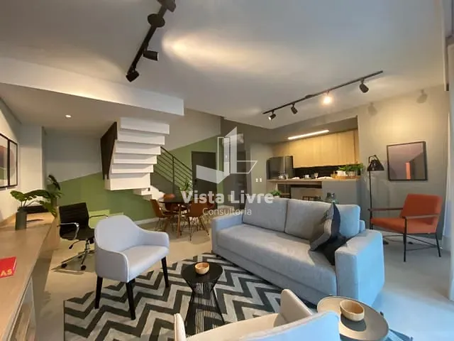 Apartamento com 100m² 2 quartos e 2 banheiros, à venda, no bairro Itaim Bibi em São Paulo