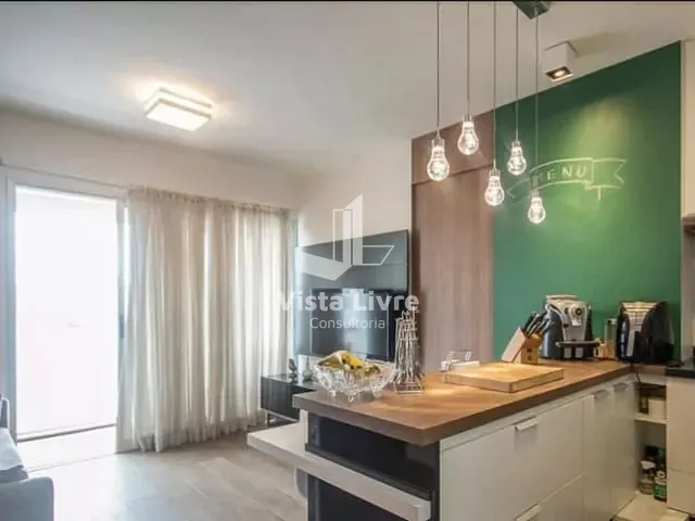 Apartamento com 45m² 1 quarto e 1 banheiro, à venda, no bairro Brooklin em São Paulo