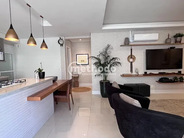 Apartamento com 130m² 2 quartos e 3 banheiros, à venda, no bairro Taquaral em Campinas