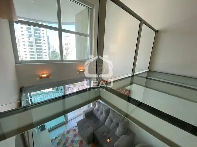 Apartamento com 60m² 1 quarto e 2 banheiros, para alugar, no bairro Vila Nova Conceição em São Paulo