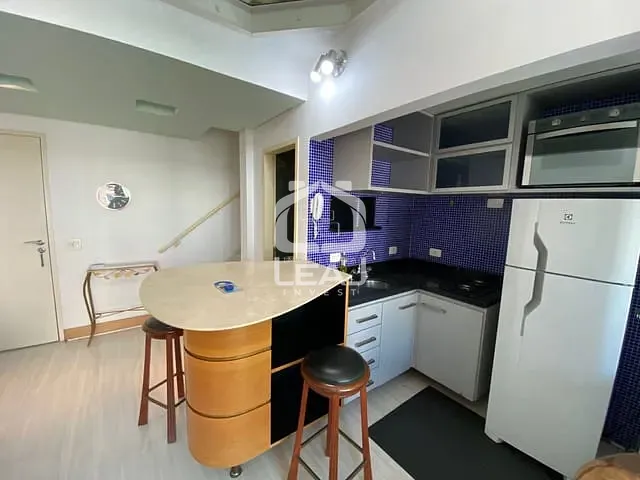 Apartamento com 60m² 1 quarto e 2 banheiros, para alugar, no bairro Vila Nova Conceição em São Paulo