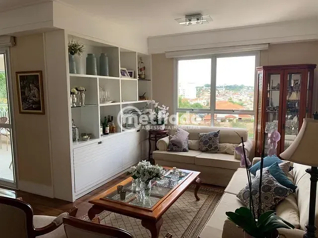Apartamento com 134m² 3 quartos e 3 banheiros, à venda, no bairro Loteamento Residencial Vila Bella em Campinas
