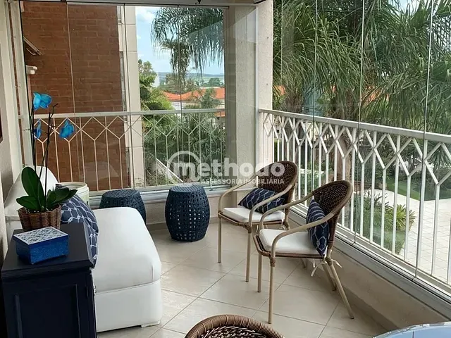 Apartamento com 134m² 3 quartos e 3 banheiros, à venda, no bairro Loteamento Residencial Vila Bella em Campinas