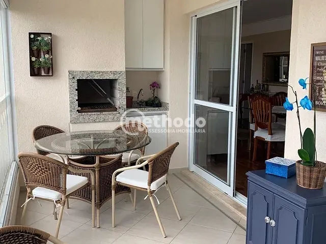 Apartamento com 134m² 3 quartos e 3 banheiros, à venda, no bairro Loteamento Residencial Vila Bella em Campinas