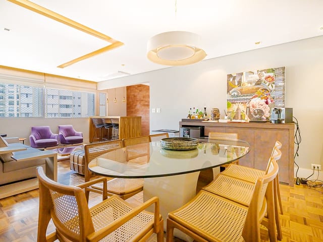 Apartamento com 130m² 3 quartos e 4 banheiros, à venda, no bairro Santa Cecília em São Paulo