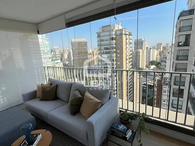 Apartamento com 50m² 1 quarto e 1 banheiro, para alugar, no bairro Vila Nova Conceição em São Paulo