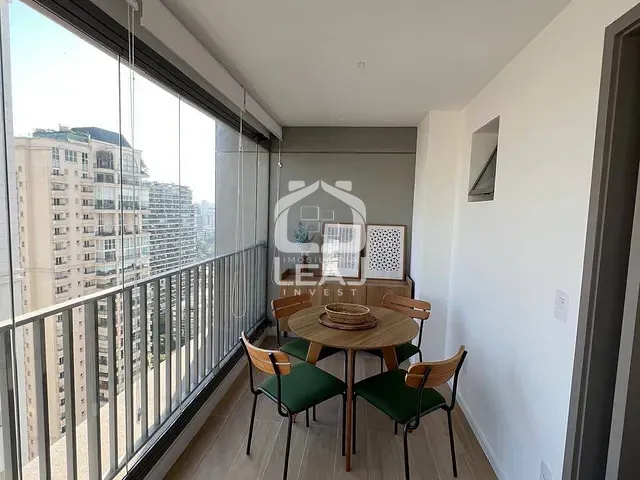 Apartamento com 50m² 1 quarto e 1 banheiro, para alugar, no bairro Vila Nova Conceição em São Paulo
