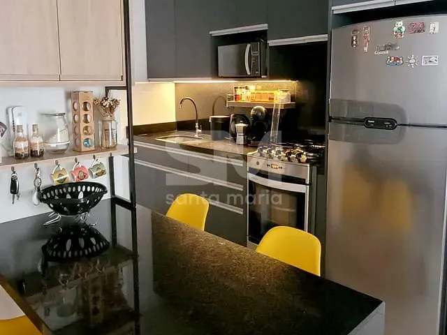 Apartamento com 70m² 2 quartos e 1 banheiro, à venda, no bairro Santa Maria em Chapecó
