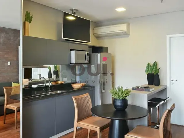 Apartamento 1 quarto e 1 banheiro, à venda, no bairro Vila Olímpia em São Paulo