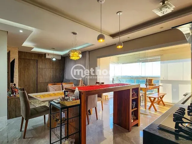 Apartamento com 94m² 3 quartos e 2 banheiros, à venda, no bairro Parque Rural Fazenda Santa Cândida em Campinas