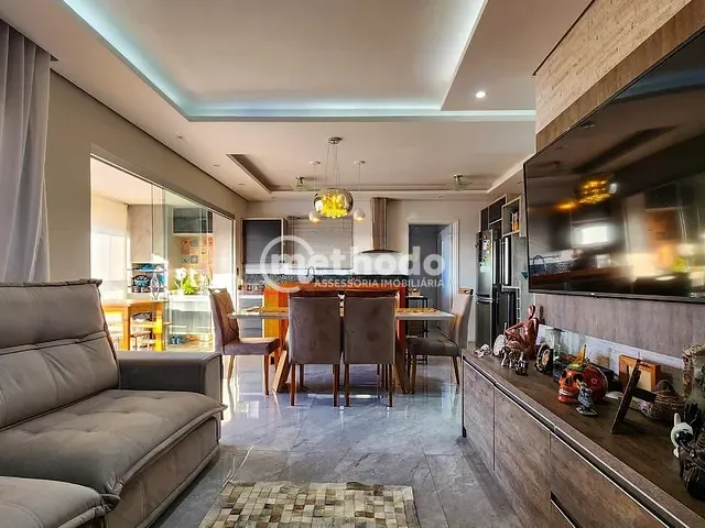 Apartamento com 94m² 3 quartos e 2 banheiros, à venda, no bairro Parque Rural Fazenda Santa Cândida em Campinas