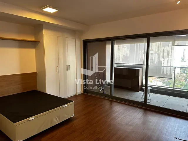Apartamento com 42m² 1 quarto e 1 banheiro, à venda, no bairro Brooklin Paulista em São Paulo