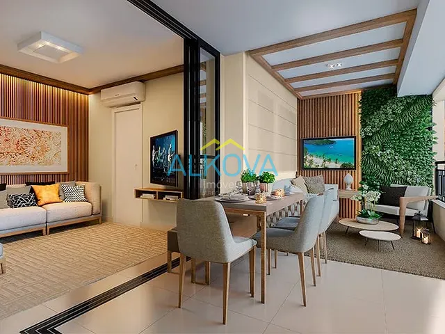 Apartamento com 75m² 2 quartos e 2 banheiros, à venda, no bairro Jardim Apolo em São José dos Campos