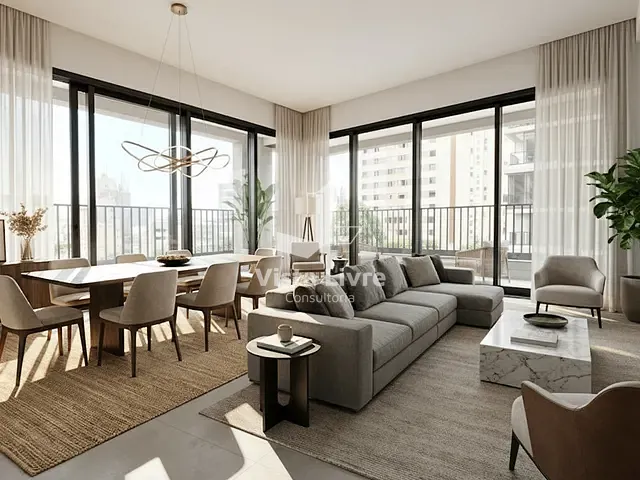 Apartamento com 127m² 3 quartos e 4 banheiros, à venda, no bairro Sumarezinho em São Paulo