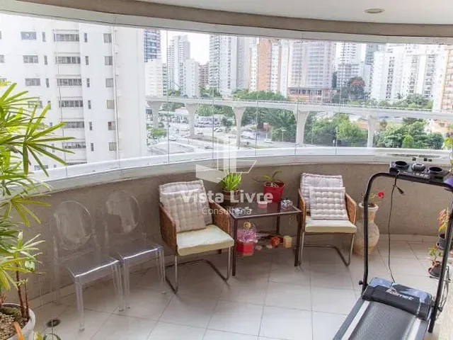 Apartamento com 115m² 3 quartos e 4 banheiros, à venda, no bairro Brooklin Paulista em São Paulo