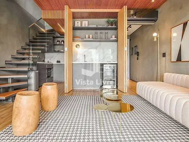 Apartamento com 98m² 1 quarto e 2 banheiros, à venda, no bairro Vila Nova Conceição em São Paulo