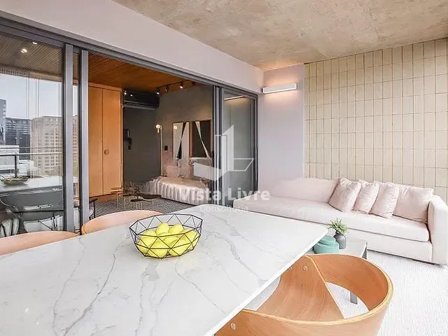 Apartamento com 98m² 1 quarto e 2 banheiros, à venda, no bairro Vila Nova Conceição em São Paulo