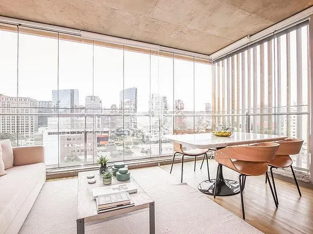 Apartamento com 98m² 1 quarto e 2 banheiros, à venda, no bairro Vila Nova Conceição em São Paulo
