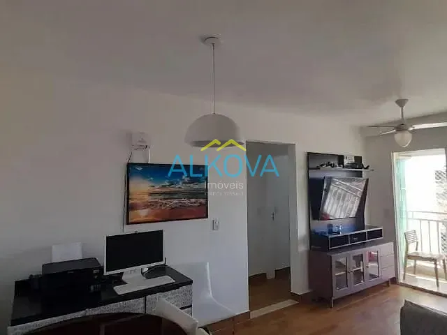 Apartamento com 56m² 2 quartos e 2 banheiros, à venda, no bairro Conjunto Residencial Flamboyant em São José dos Campos