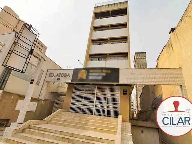 Apartamento 1 quarto e 1 banheiro, à venda, no bairro Centro em Curitiba